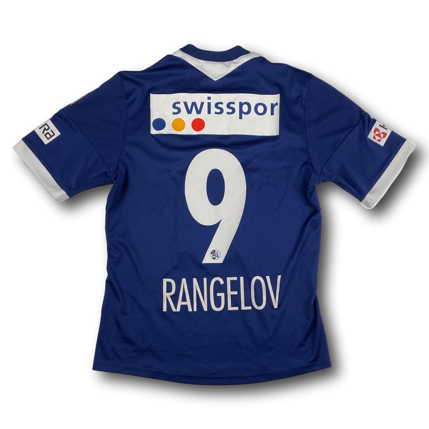 FC Luzern - 2013-14 - Matchworn - Home - L - adidas - Rangelov #9