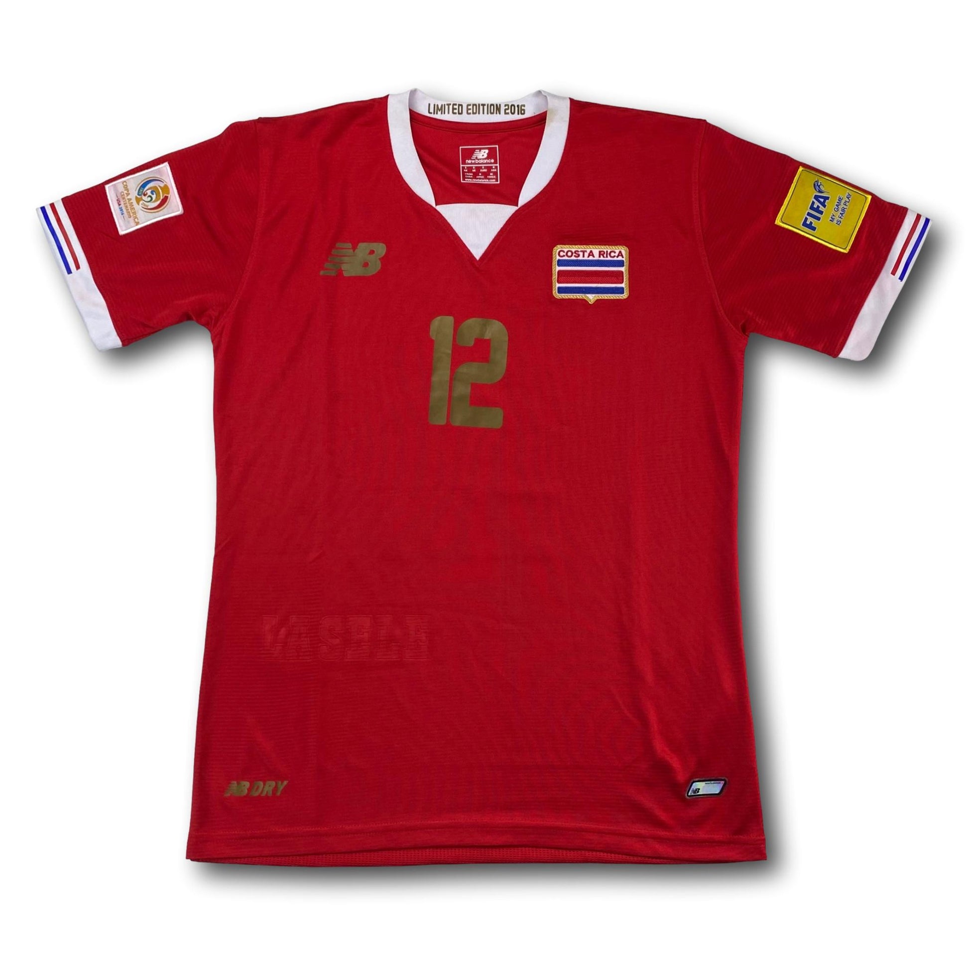 Costa Rica - 2016-17 - Heim - S - New Balance - J. Campell #12