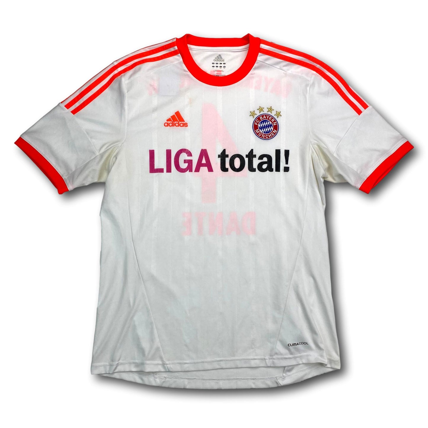 FC Bayern München - 2012-13 - Auswärts - L - adidas - Dante #4