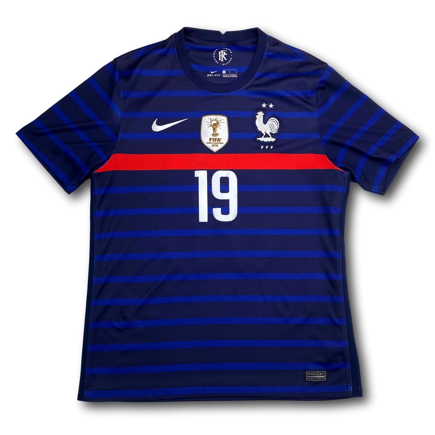 France - 2021-22 - Home - L - Nike - Benzema #19