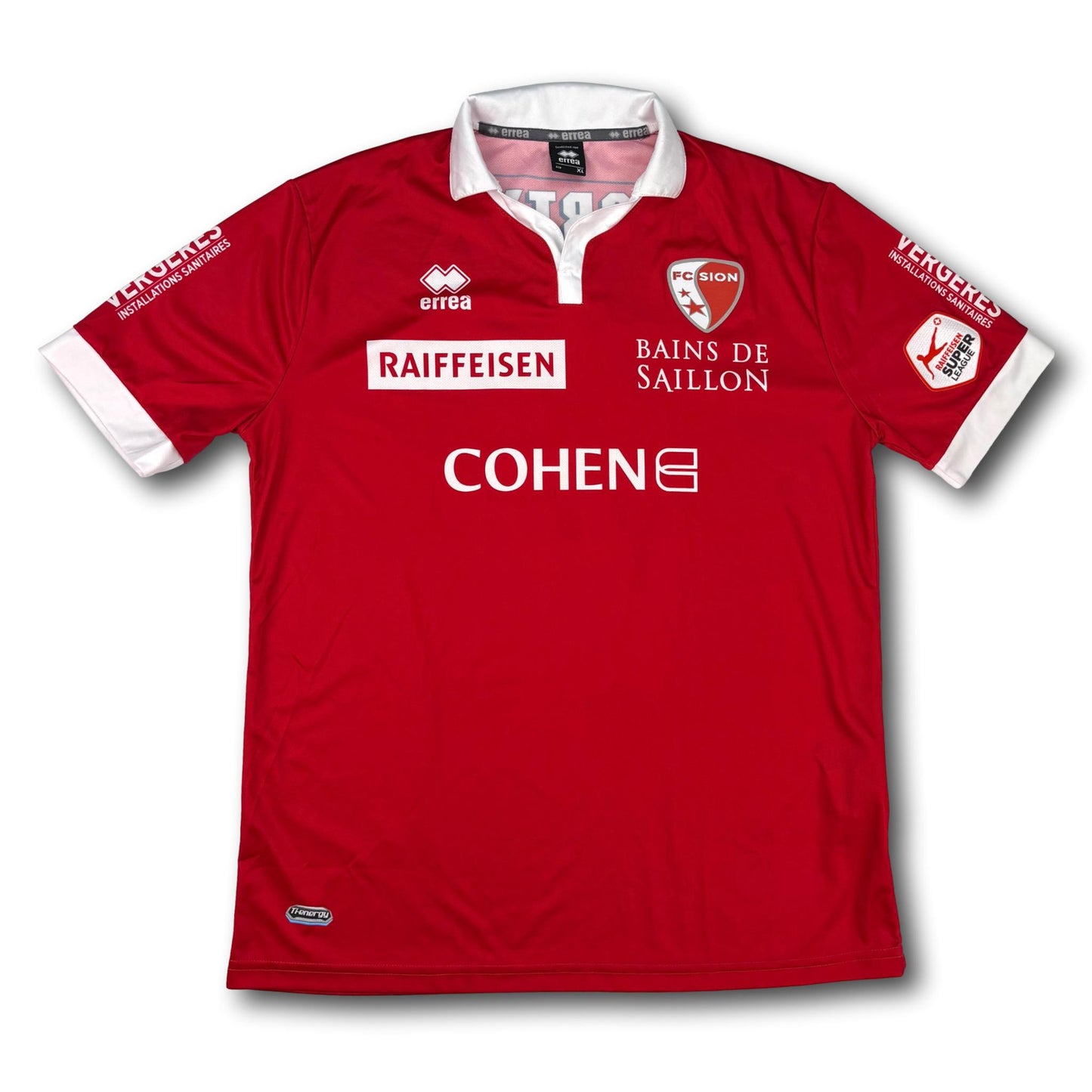 FC Sion - 2015-16 - Home - XL - Errea - Ziegler #3