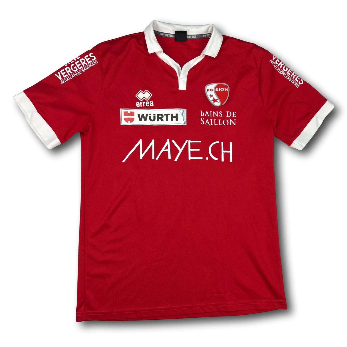 FC Sion - Home - 2013-14 - Home - XL - Errea - Salatic #8