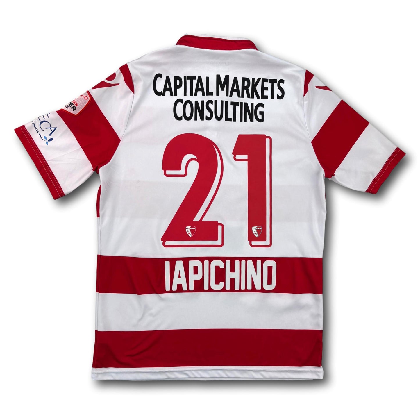FC Sion - 2020-21 - Matchworn - Heim - M - Macron - Iapichino #21