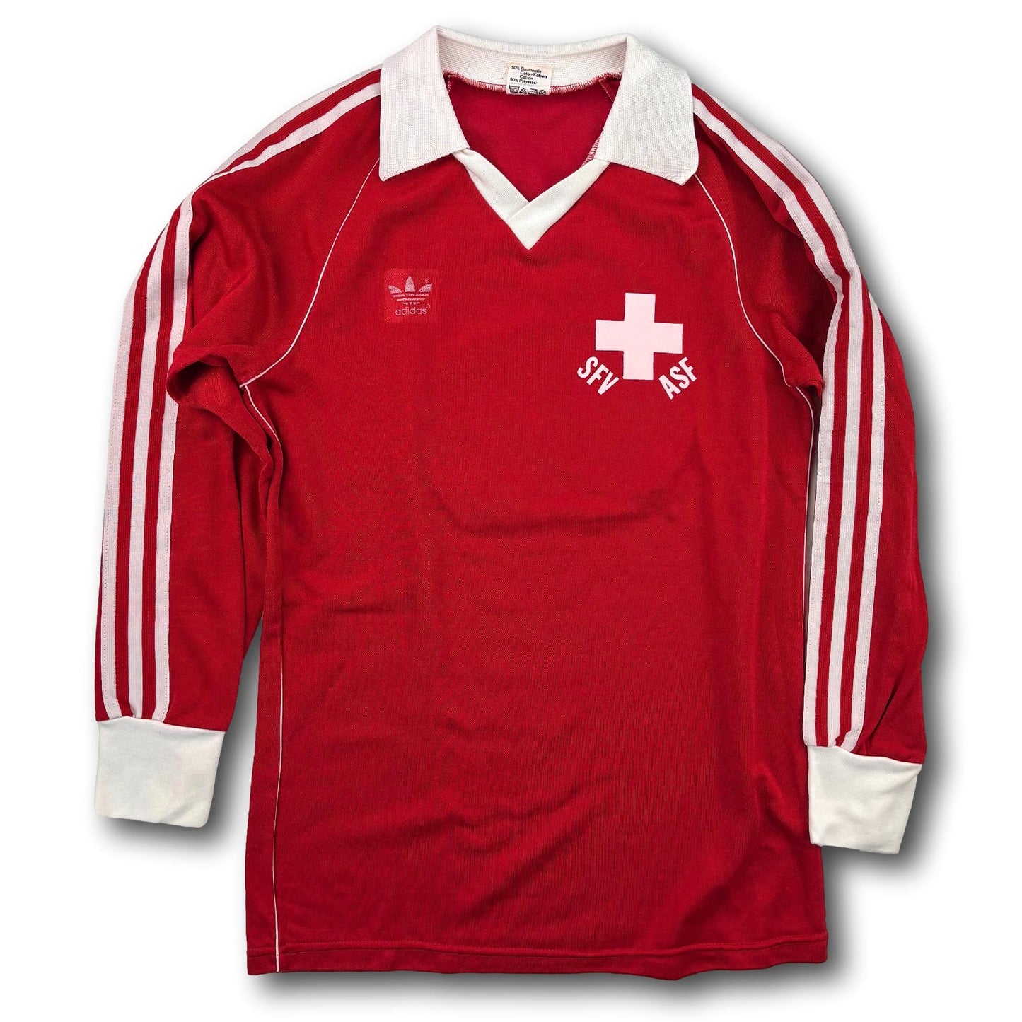 Schweiz - 1986 - Matchworn - Vintage - Heim - M - adidas - #4