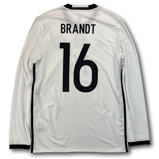 Deutschland - 2016-17 - Matchworn - Heim - XL - adidas - Brandt #16