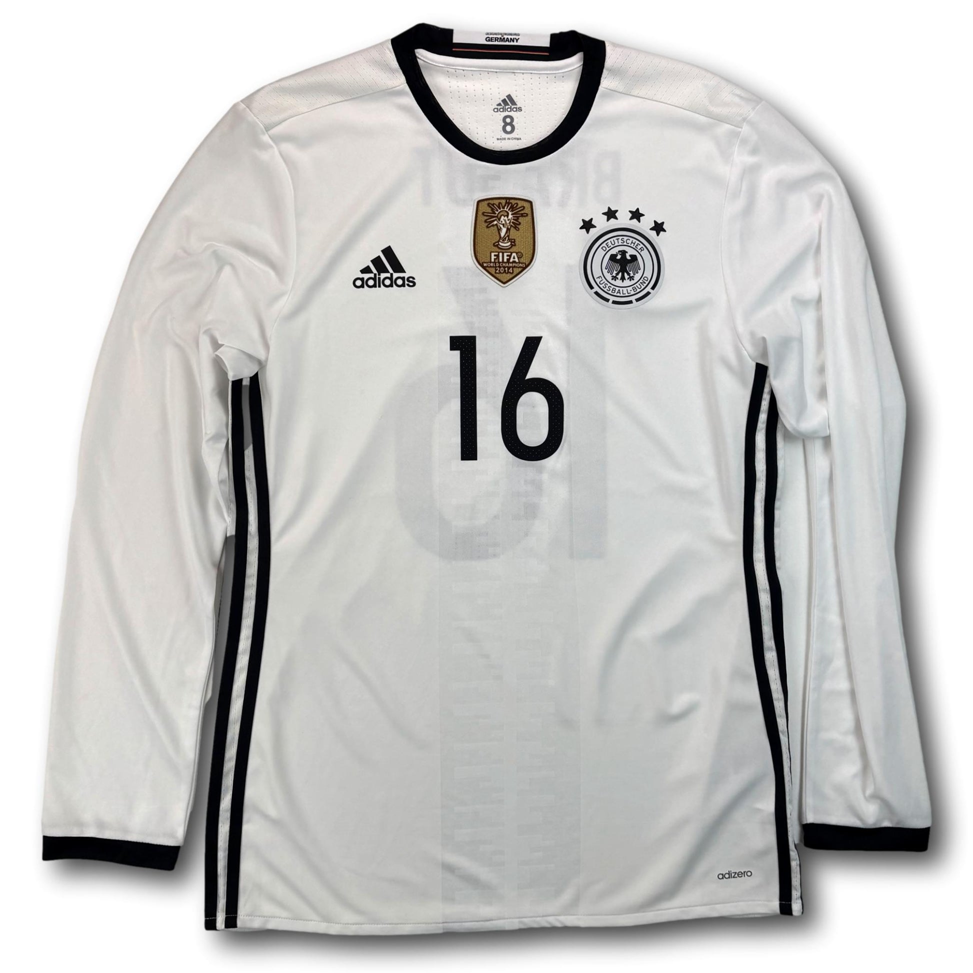 Deutschland - 2016-17 - Matchworn - Heim - XL - adidas - Brandt #16