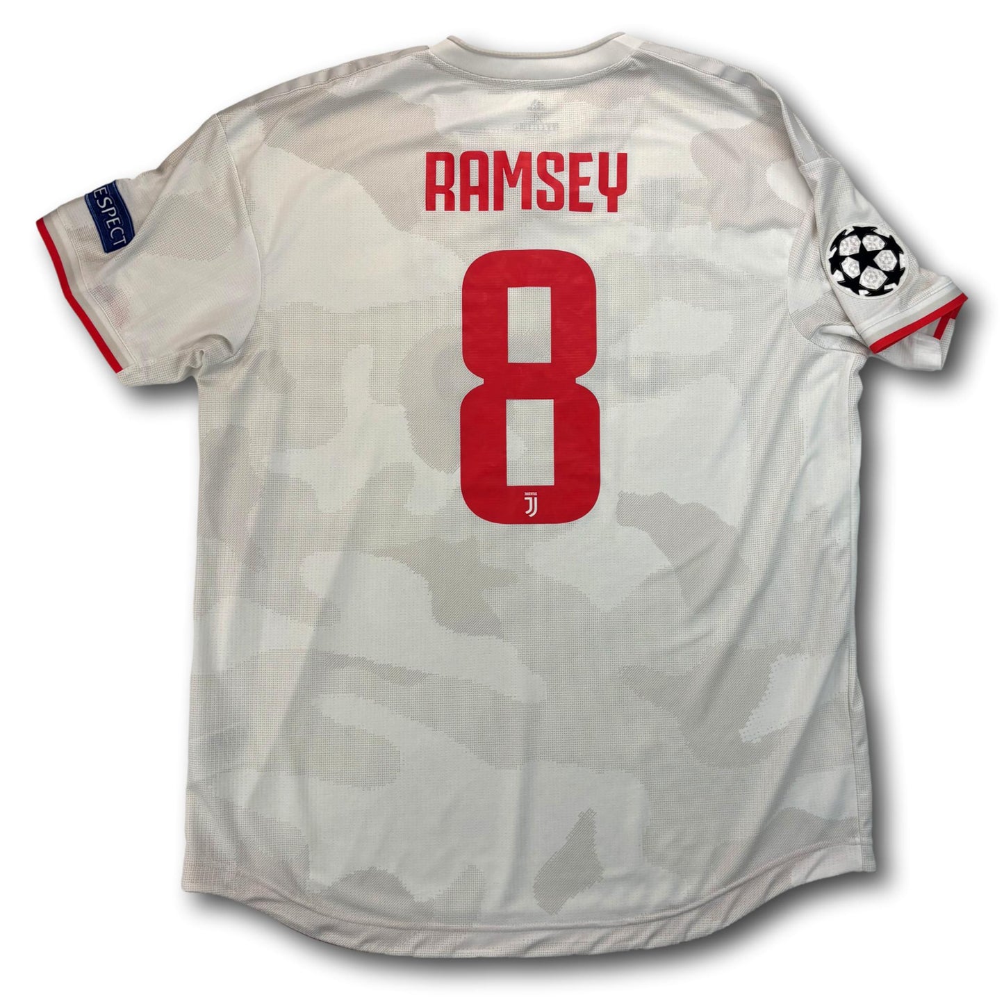 Juventus Turin - 2019-20 - Matchworn - Auswärts - XL - adidas - Ramsey #8