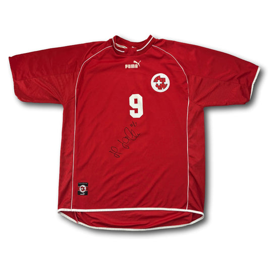 Schweiz - 2000-01 - Matchworn - Heim - XL - Puma - #9 - signiert