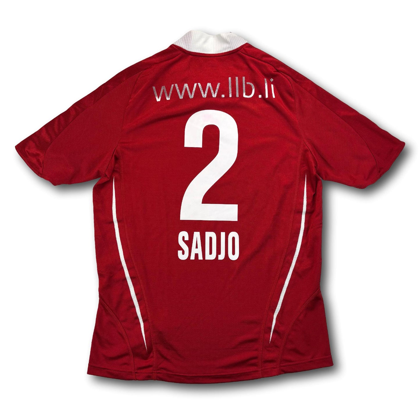 FC Vaduz - 2009-10 - Matchworn - Heim - M - adidas - Sadjo #2