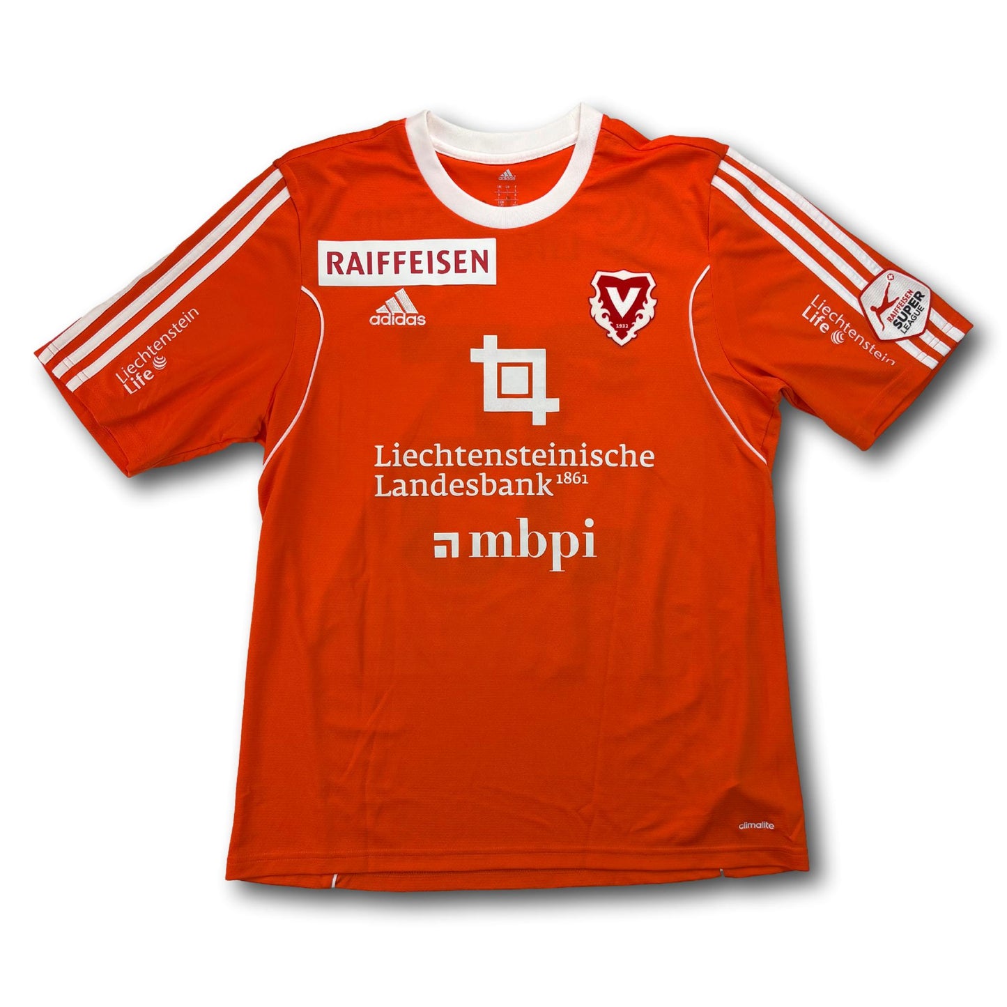 FC Vaduz - 2013-14 - Matchworn - Torhüter - L - adidas - Klaus #35