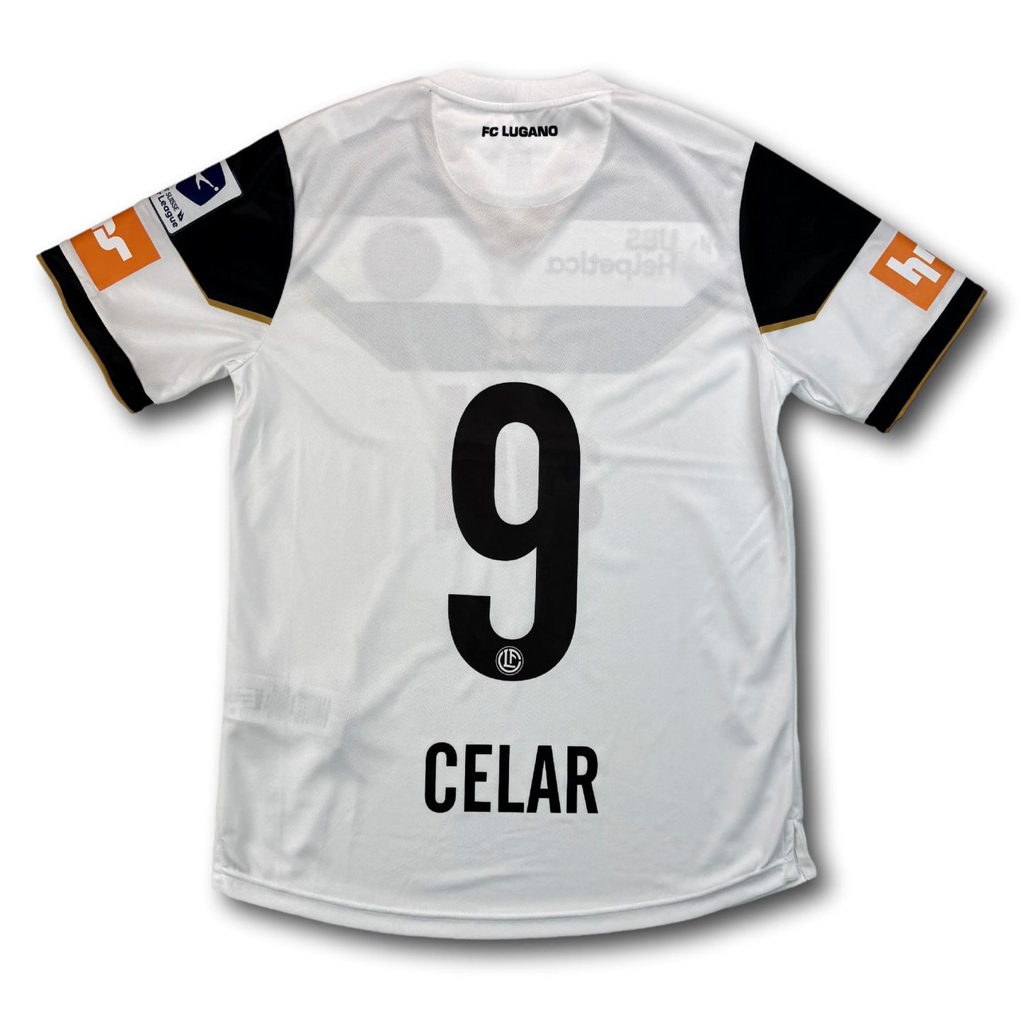 FC Lugano - 2024-15 - Matchworn - Auswärts - L - Errea - Celar #9