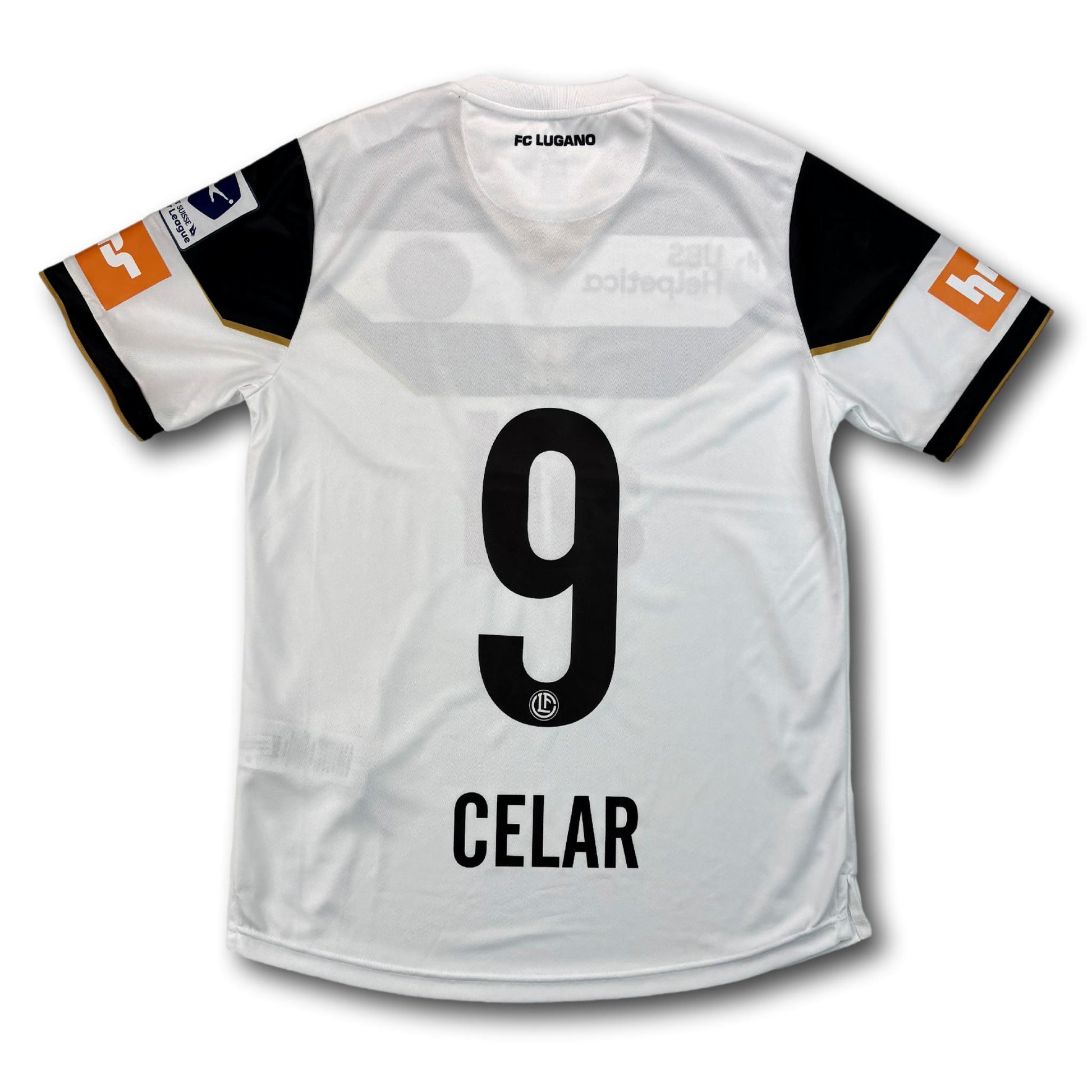 FC Lugano - 2024-15 - Matchworn - Auswärts - L - Errea - Celar #9