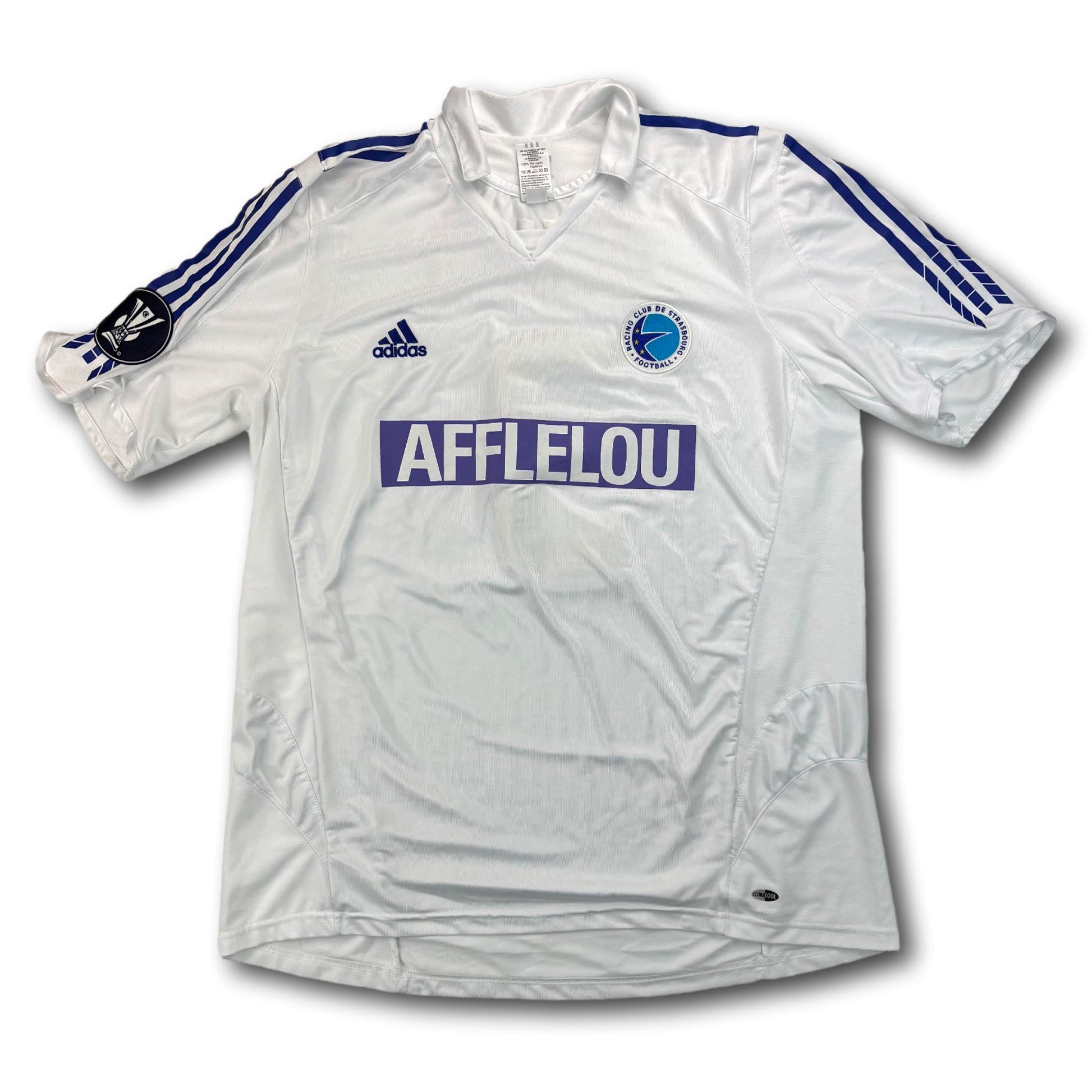 Racing Club Strasbourg - 2005-06 - Matchworn - Auswärts - XL - adidas - Devaux #3