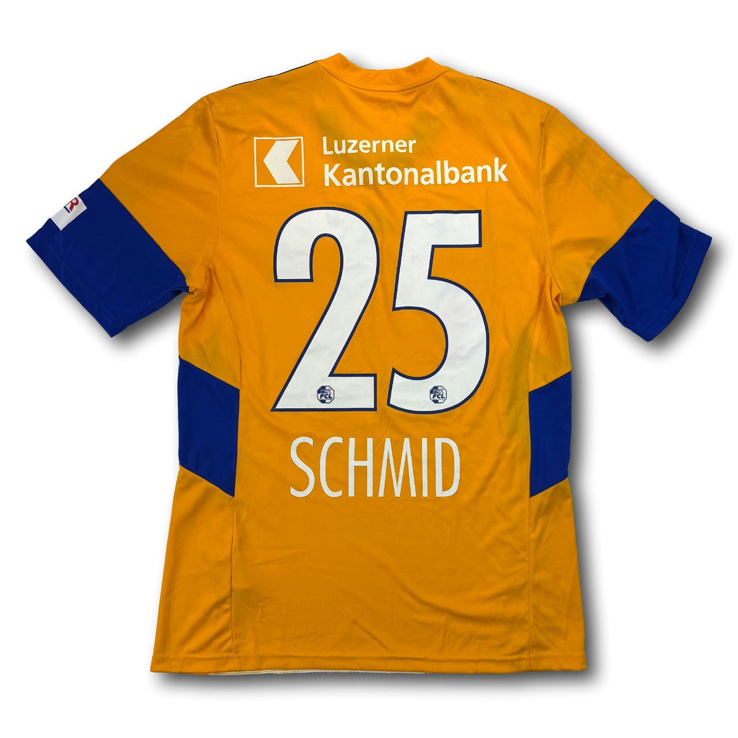 FC Luzern - 2016-17 - Matchworn - Auswärts - M - adidas - Schmid #25