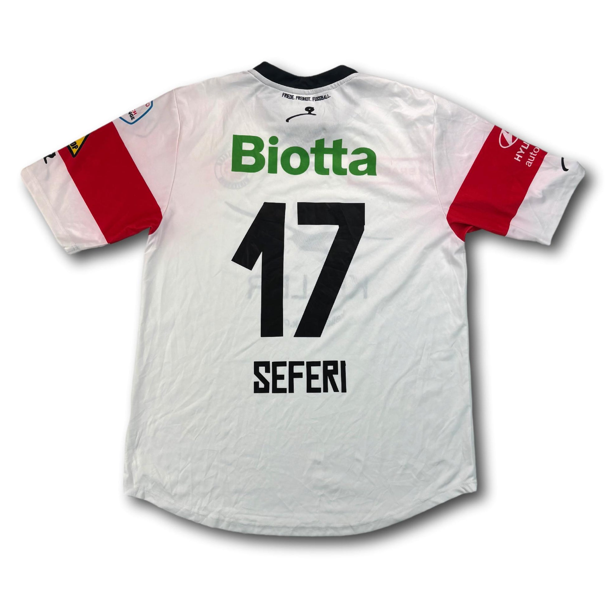 FC Winterthur - 2020-21 - Matchworn - Auswärts - M - Gpard - Seferi #17