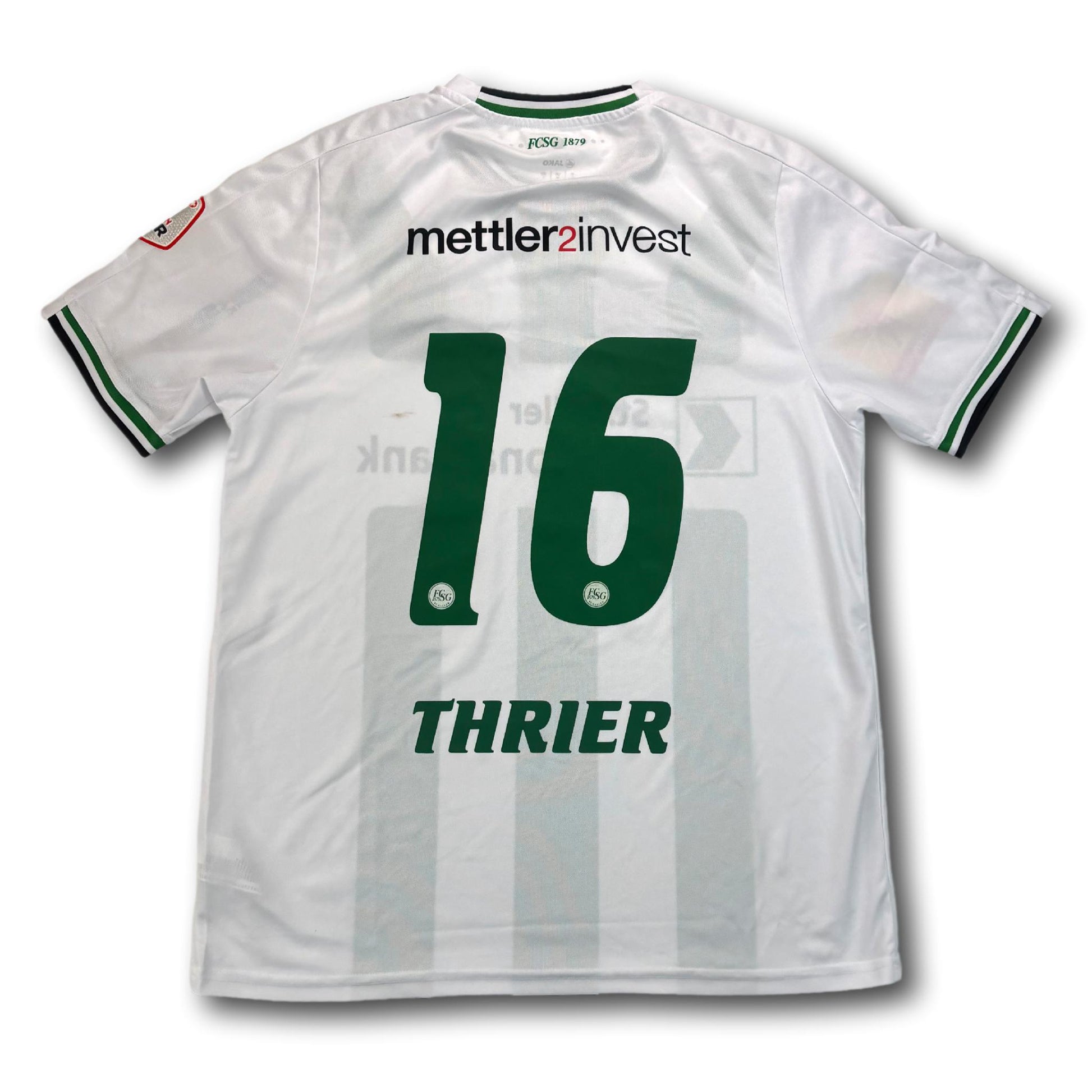 FC St. Gallen - 2015-16 - Matchworn - Heim - L - Jako - Thrier #16