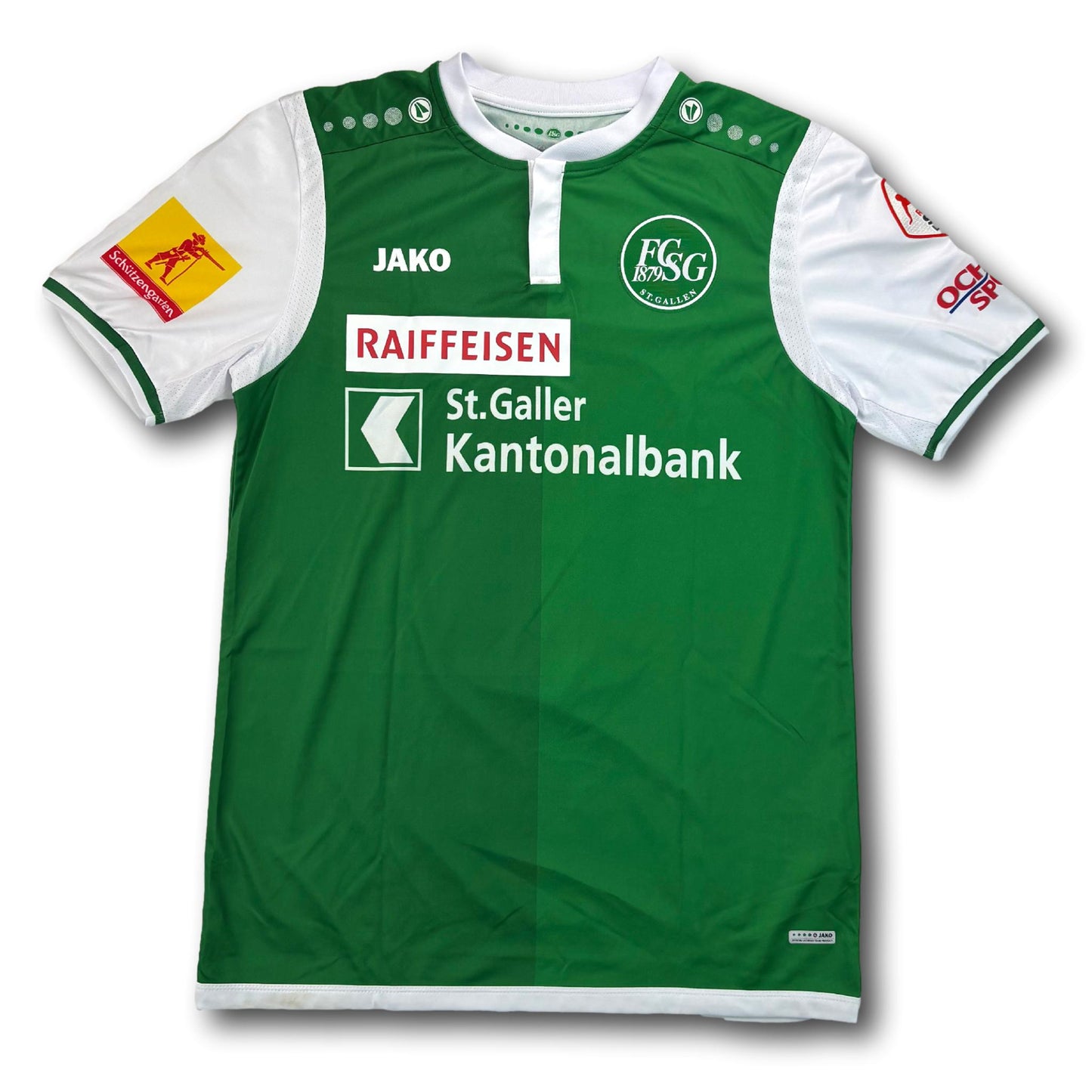 FC St. Gallen - 2017-18 - Matchworn - Heim - M - Jako - Wiss #6