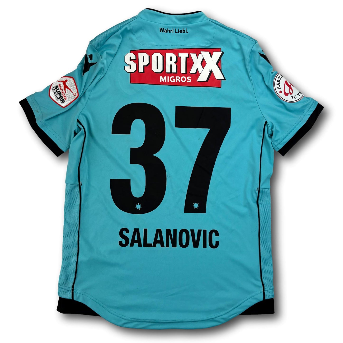 FC Thun - 2019-20 - Matchworn - Auswärts - M - Macron - Salanovic #37