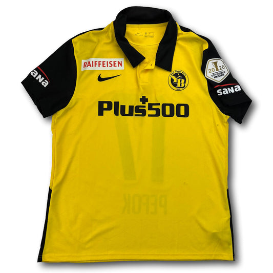 BSC Young Boys - 2020-21 - Matchworn - Heim - XL - Nike - Pefok #17