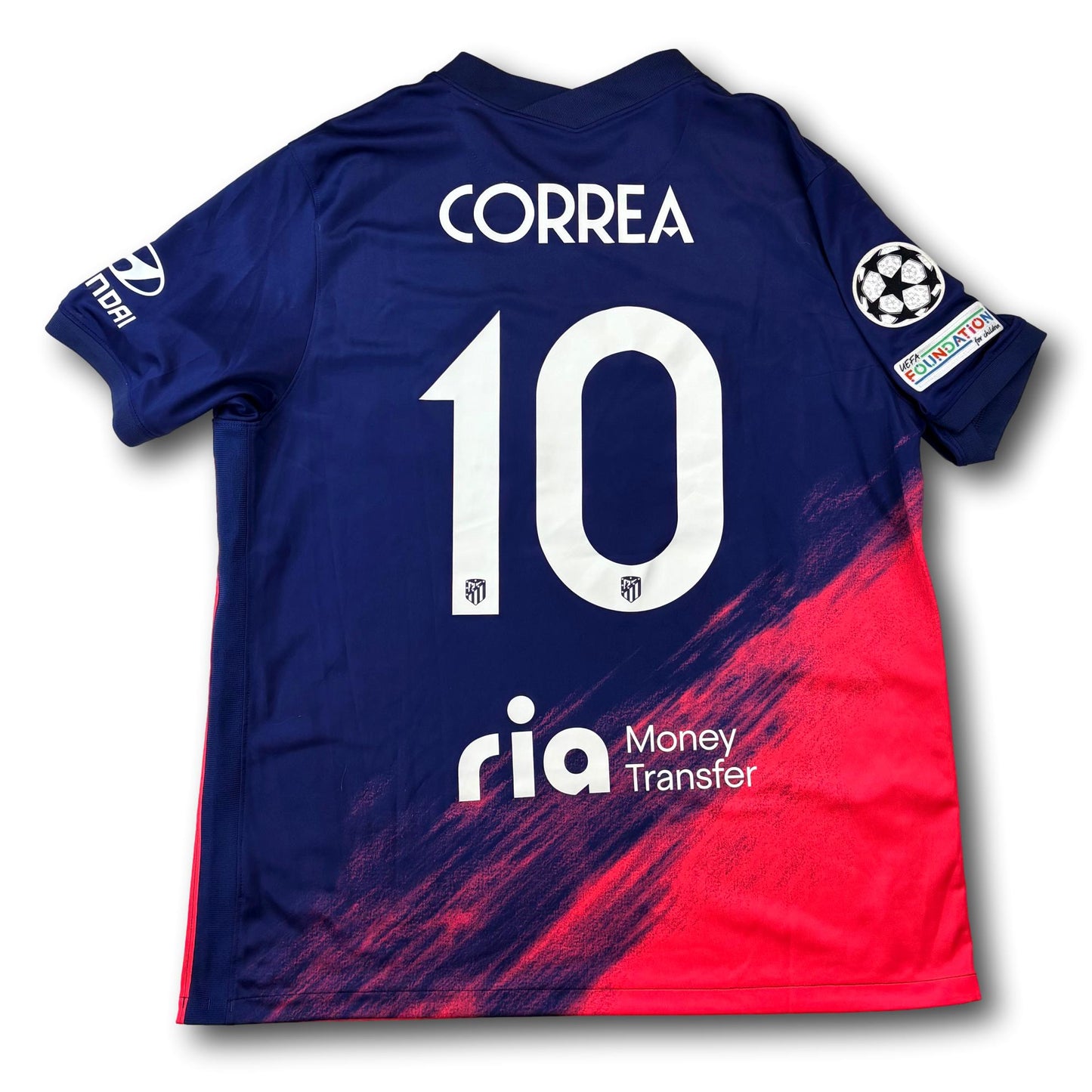 Atlético Madrid - 2021-22 - Extérieur - XL - Nike - Correa #10
