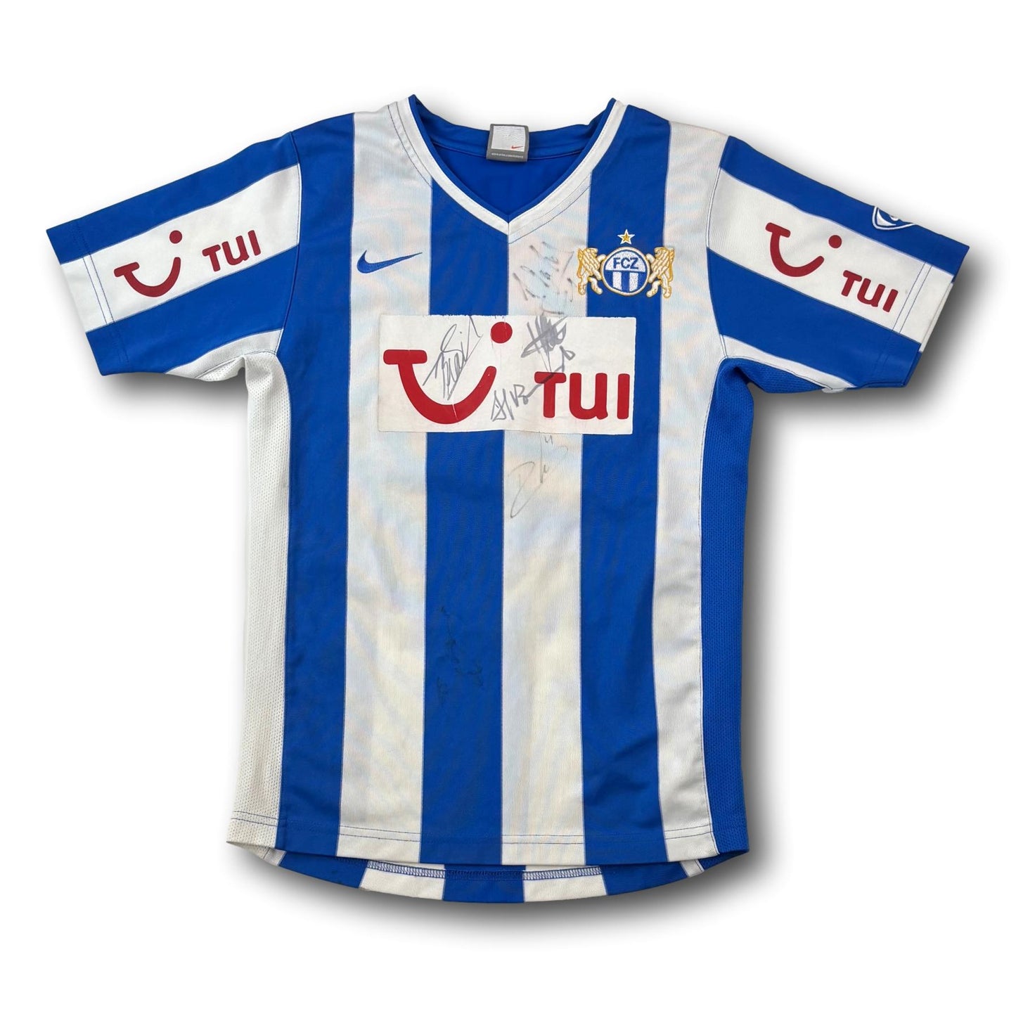 FC Zurich - 2007-09 - Home - 158 - Nike - signed