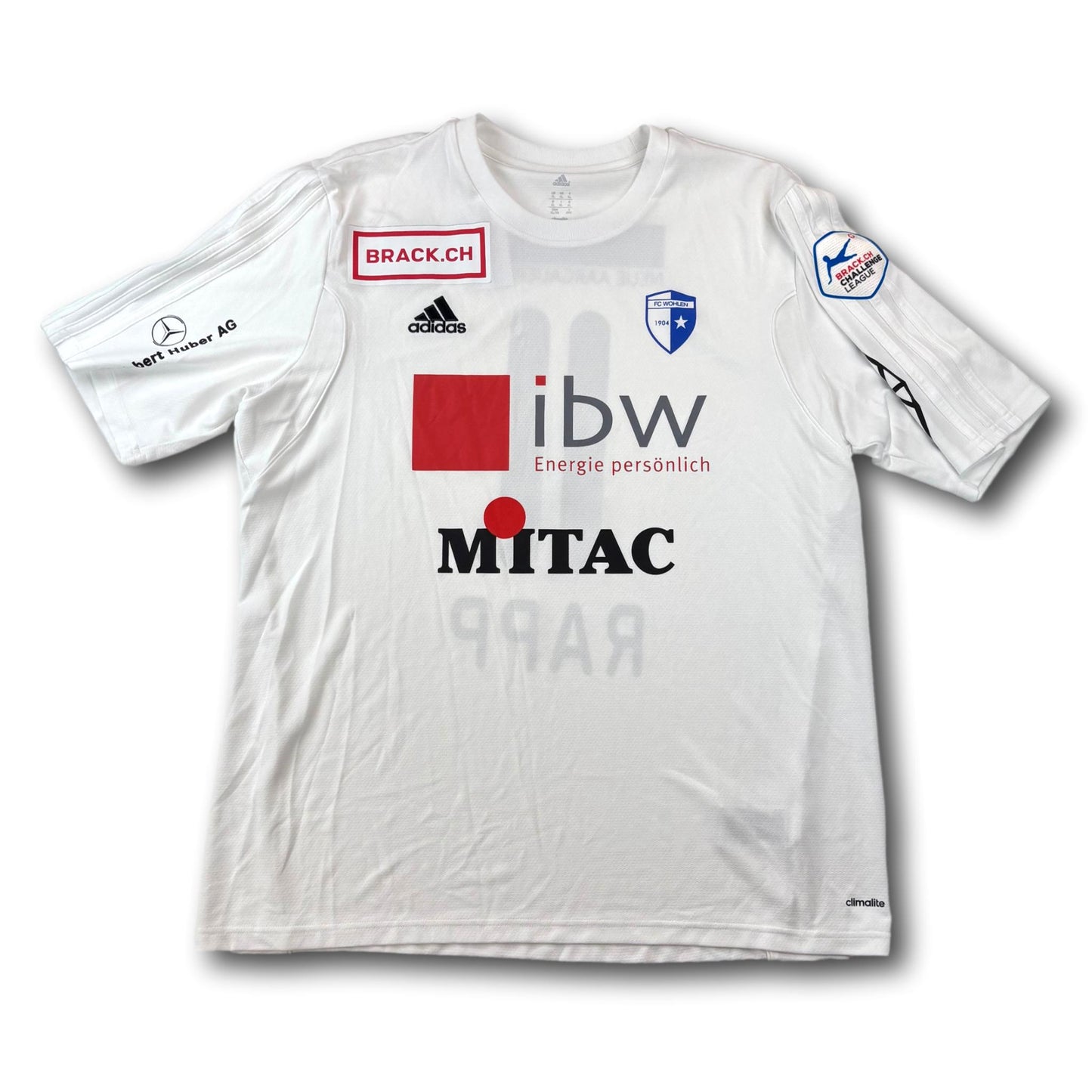 FC Wohlen - 2011-12 - Matchworn - Extérieur - XL - adidas - Rapp #11