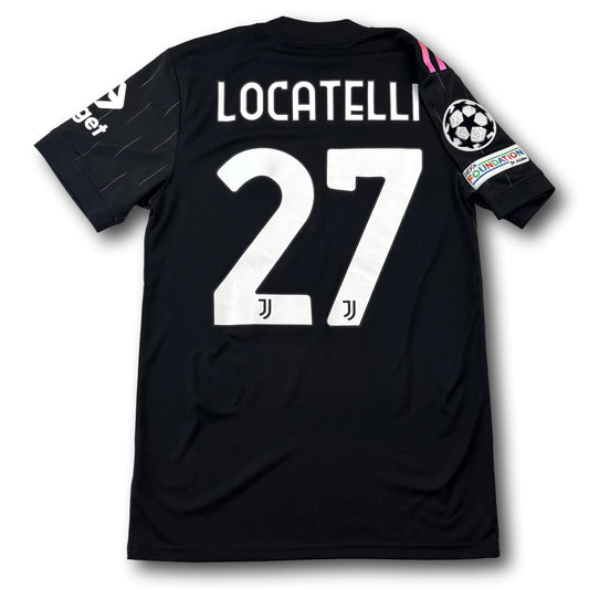 Juventus Turin - 2021-22 - Extérieur - S - adidas - Locatelli #27