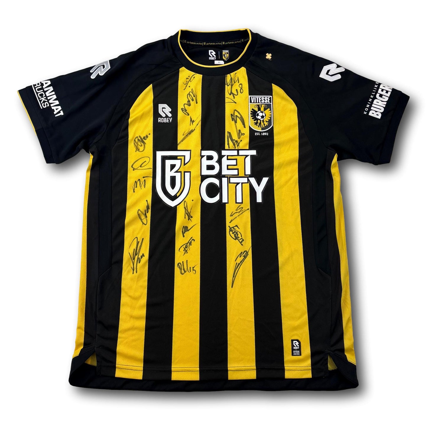 Vitesse Arnhem - 2023-24 - Domicile - XL - Robey - signé