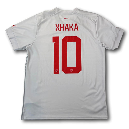 Suisse - 2022-23 - Extérieur - L - Puma - Xhaka n° 10