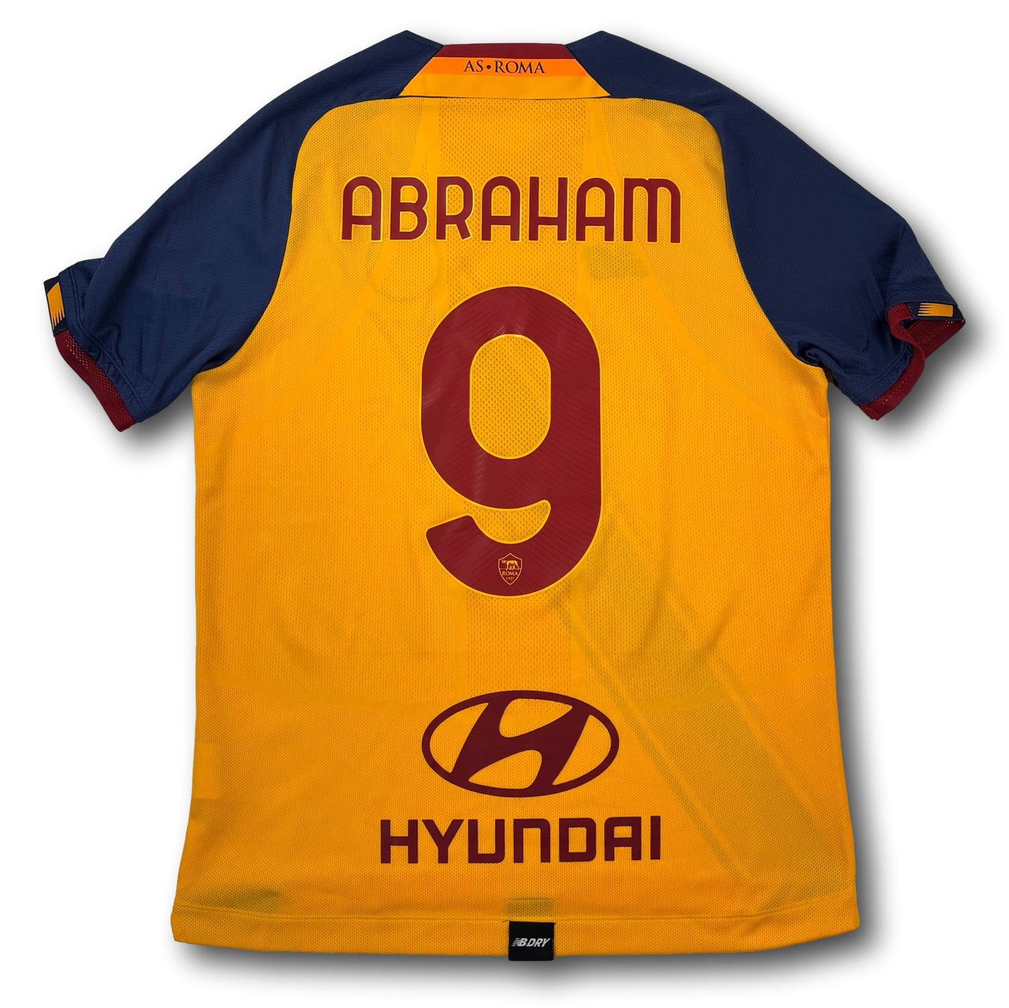 AS Roma - 2021-22 - Troisième maillot - M - New Balance - Abraham n°9