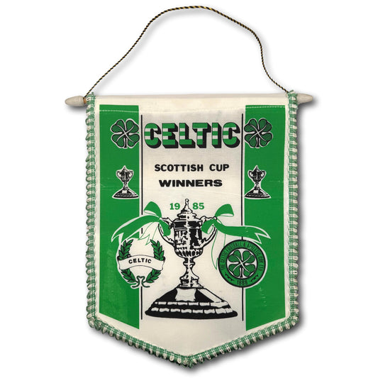 Celtic Glasgow - Vainqueur de la Coupe d'Écosse 1985 - Fanion